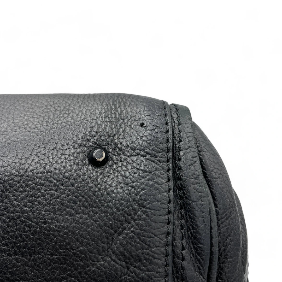 Chloé handbag Paddington black hardware made of black leather