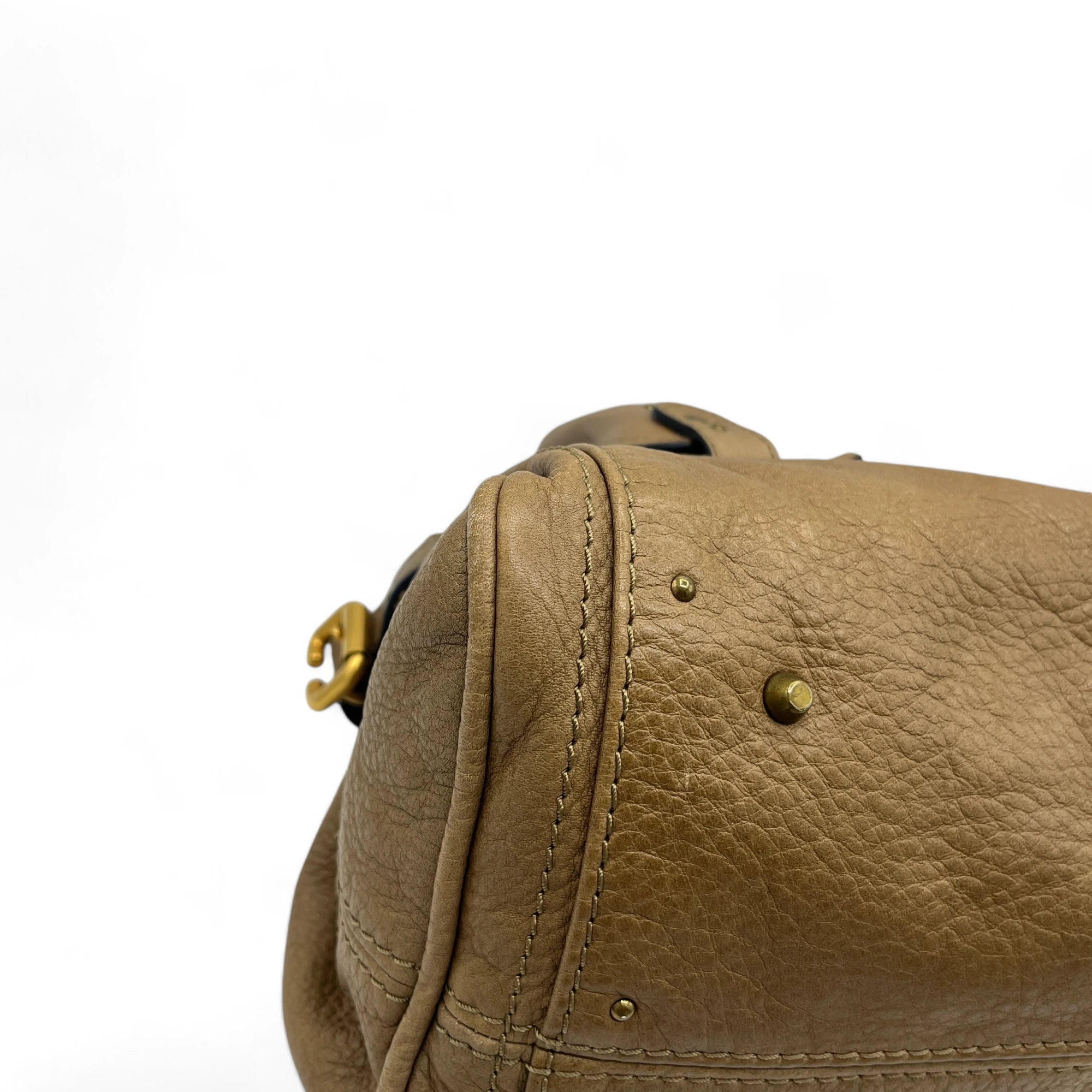 Chloé Handtasche Paddington aus Leder braun