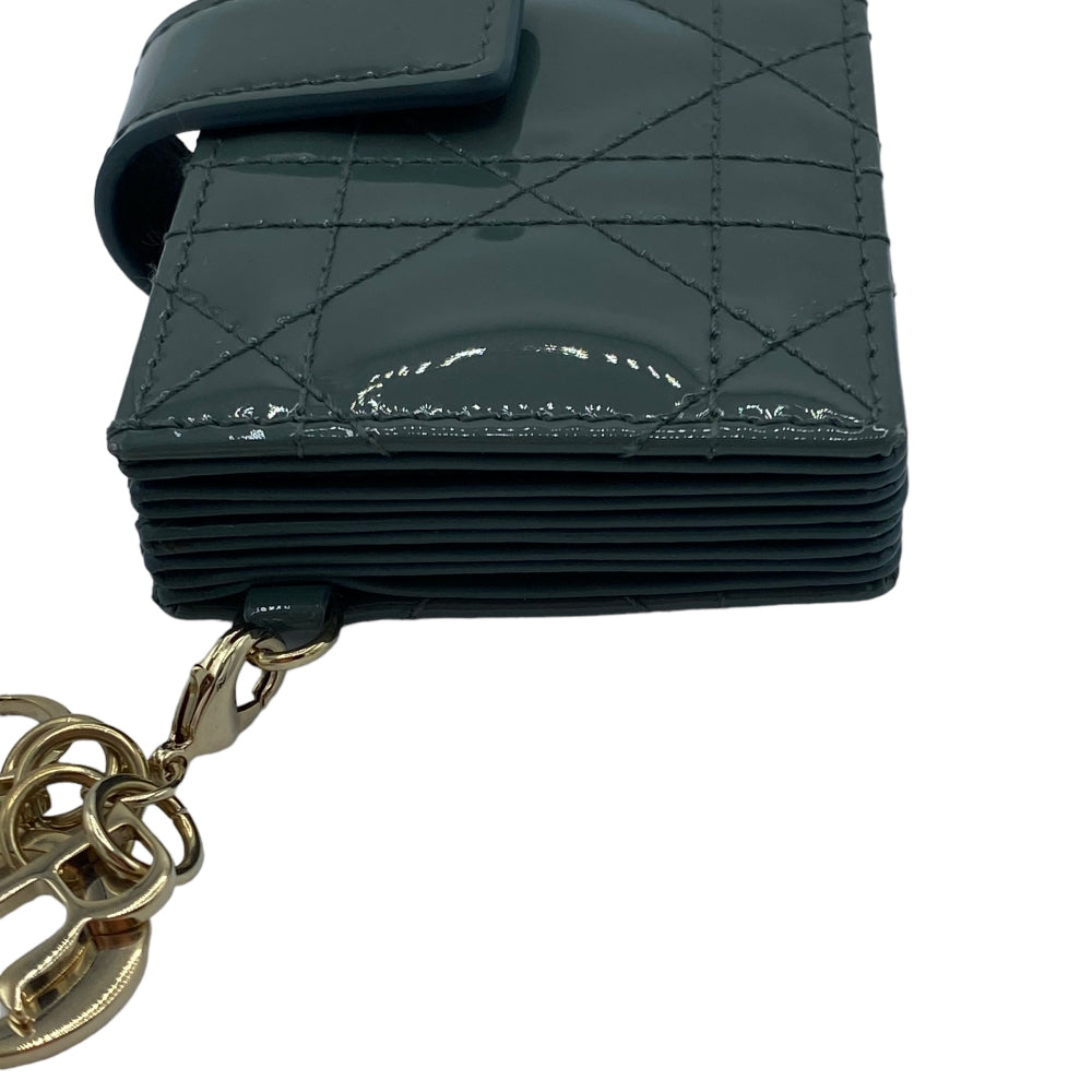 Dior Lady Dior purse in khaki patent