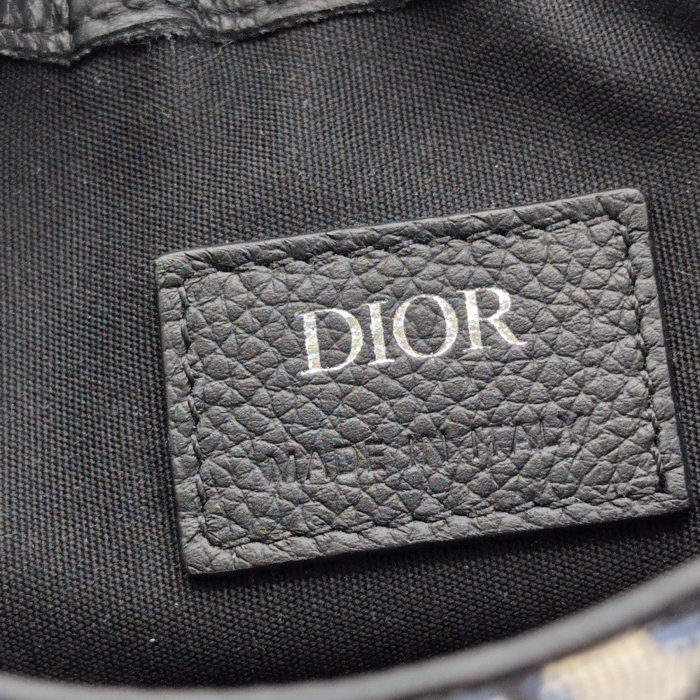 Dior Schultertasche Saddle Bag monogram beige & schwarz