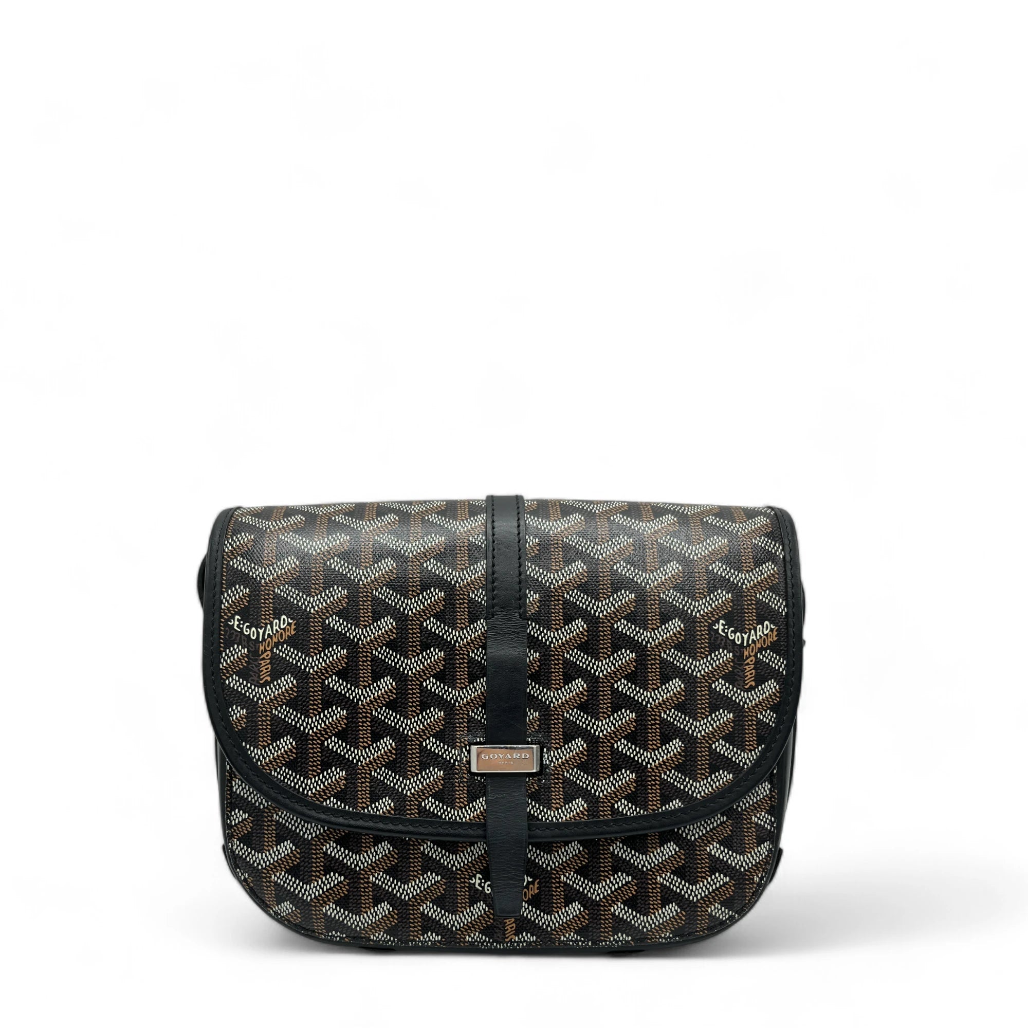 Goyard Umhängetasche Belvedere PM Messenger monogram schwarz