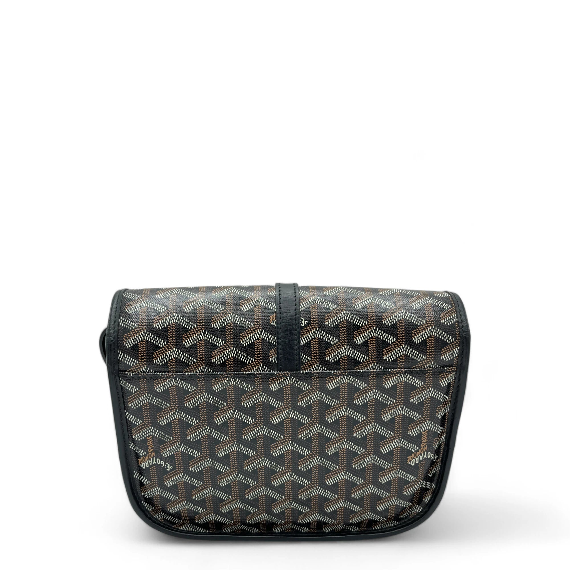 Goyard Umhängetasche Belvedere PM Messenger monogram schwarz