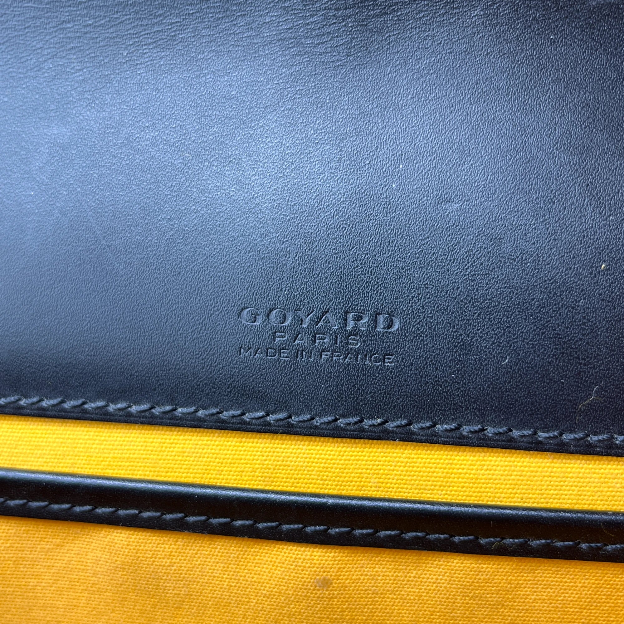 Goyard Umhängetasche Belvedere PM Messenger monogram schwarz