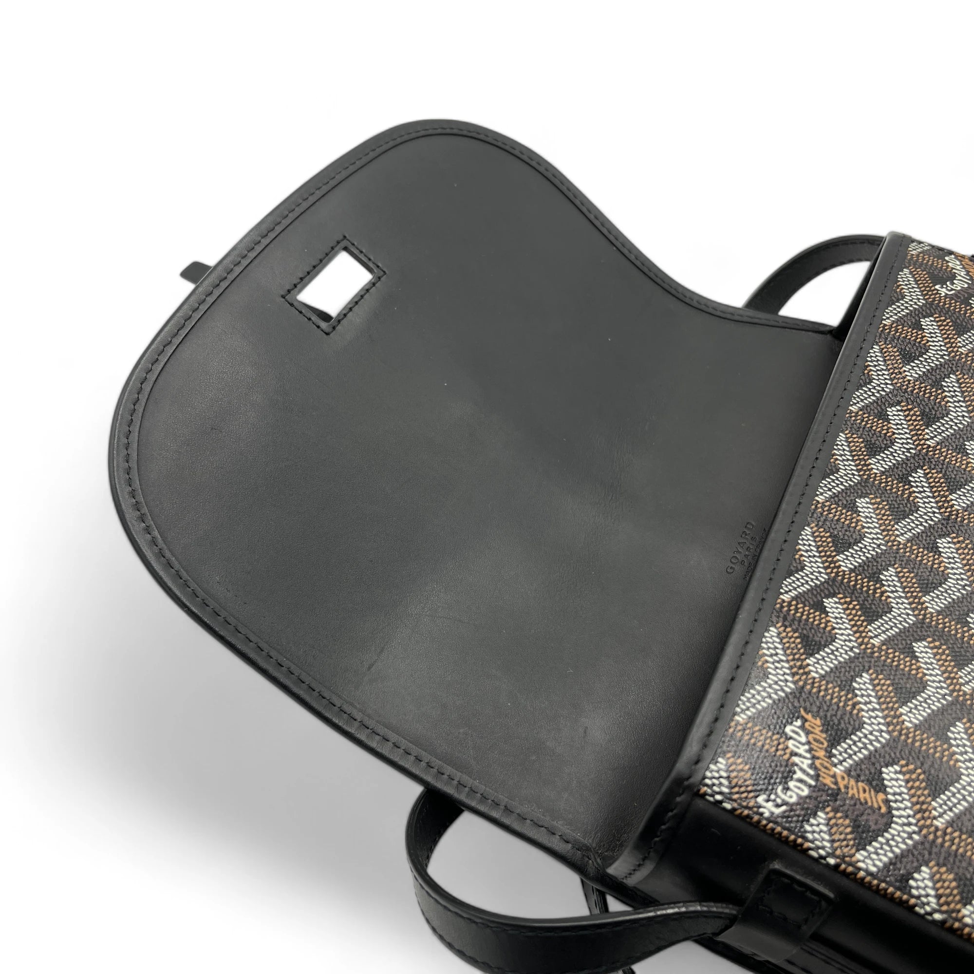 Goyard Umhängetasche Belvedere PM Messenger monogram schwarz