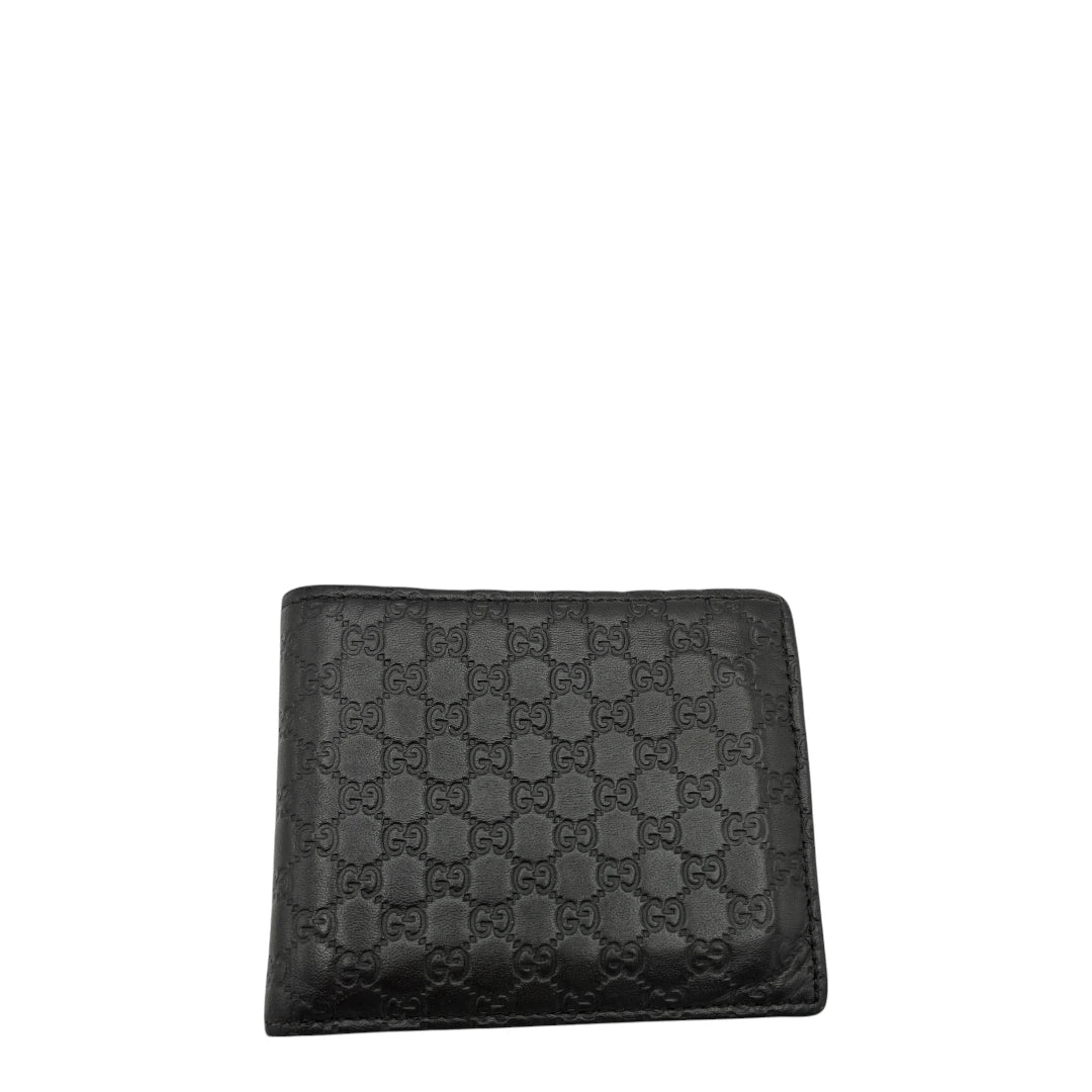 Gucci wallet Shima in leather monogram dark brown