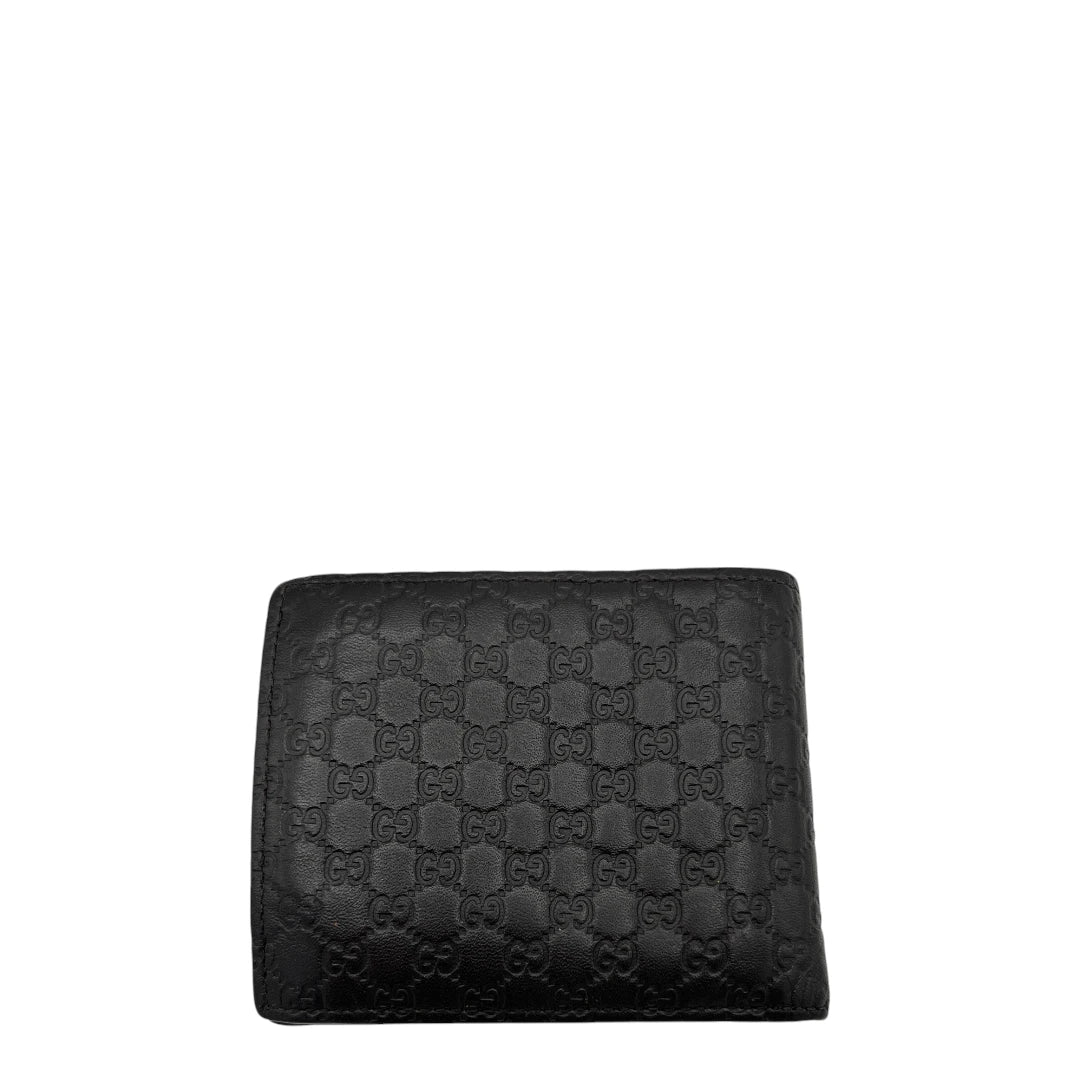 Gucci wallet Shima in leather monogram dark brown