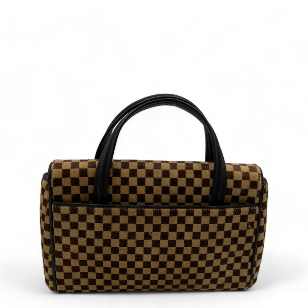 Louis Vuitton Handtasche Damier Sauvage Lionne braun