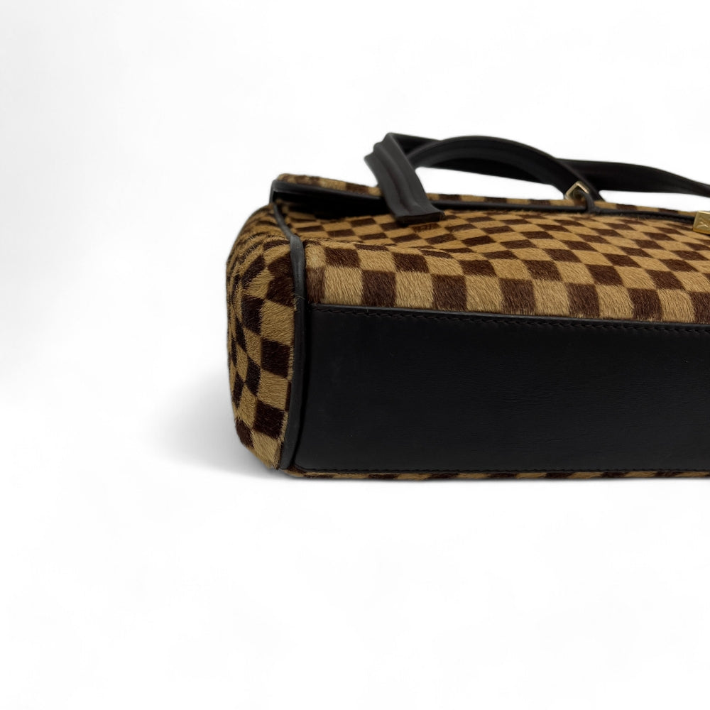 Louis Vuitton Handtasche Damier Sauvage Lionne braun