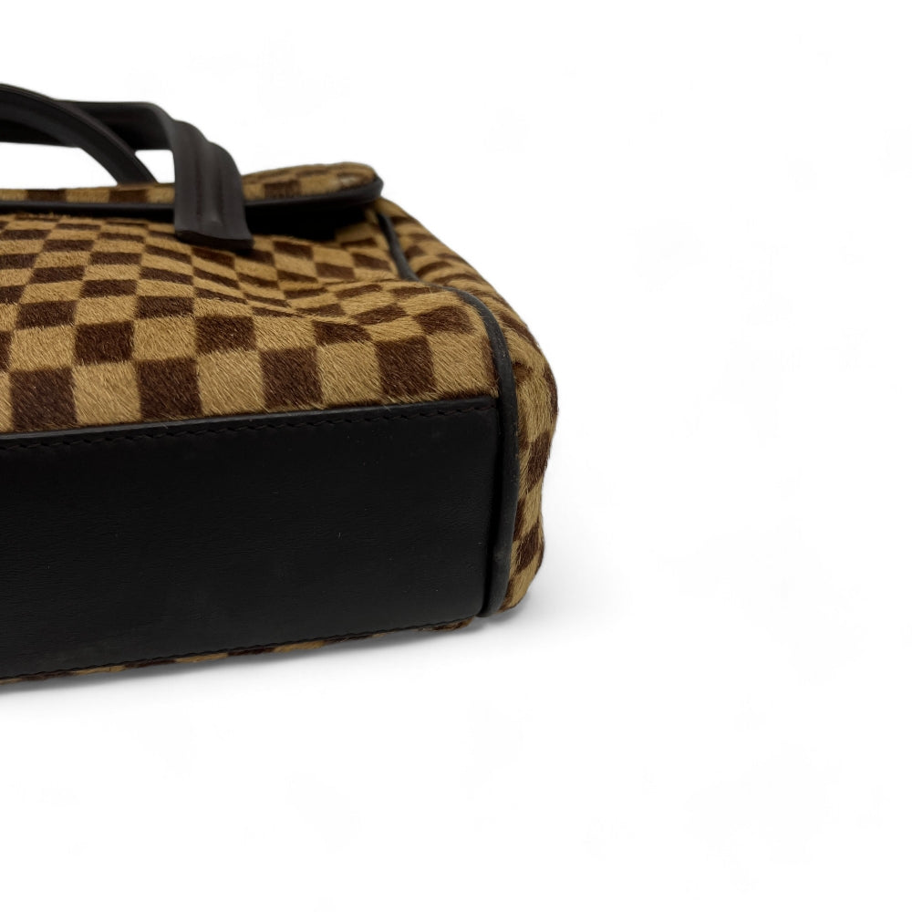 Louis Vuitton Handtasche Damier Sauvage Lionne braun