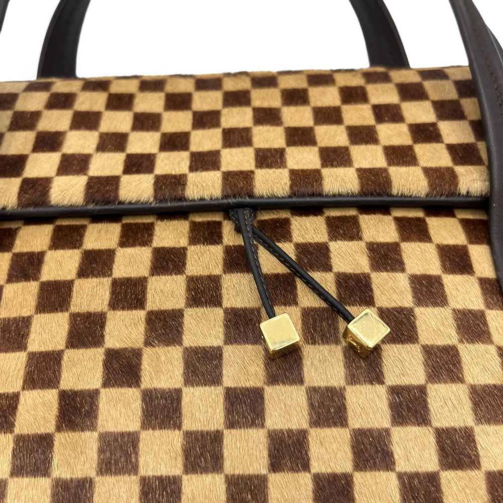 Louis Vuitton Handtasche Damier Sauvage Lionne braun