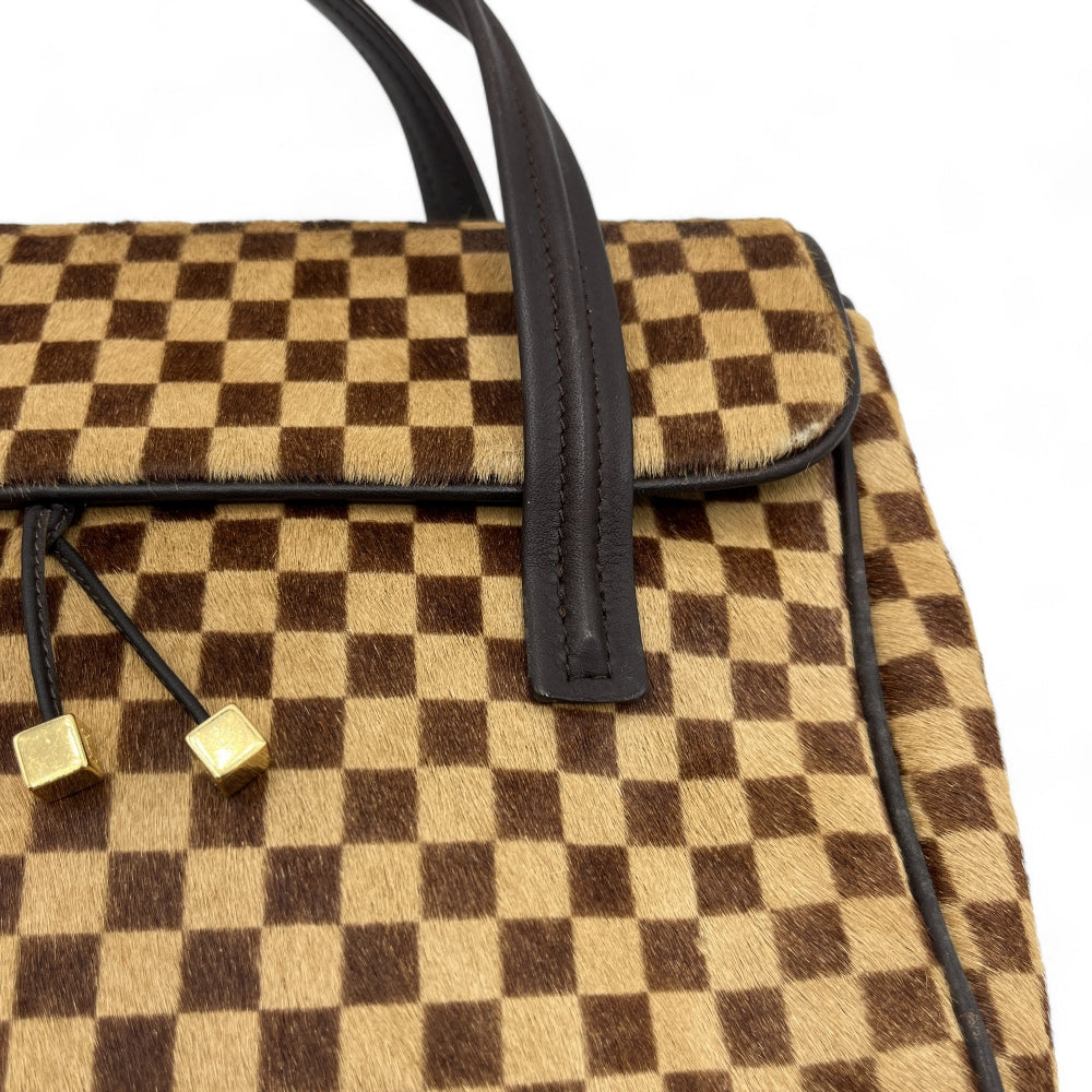 Louis Vuitton Handtasche Damier Sauvage Lionne braun