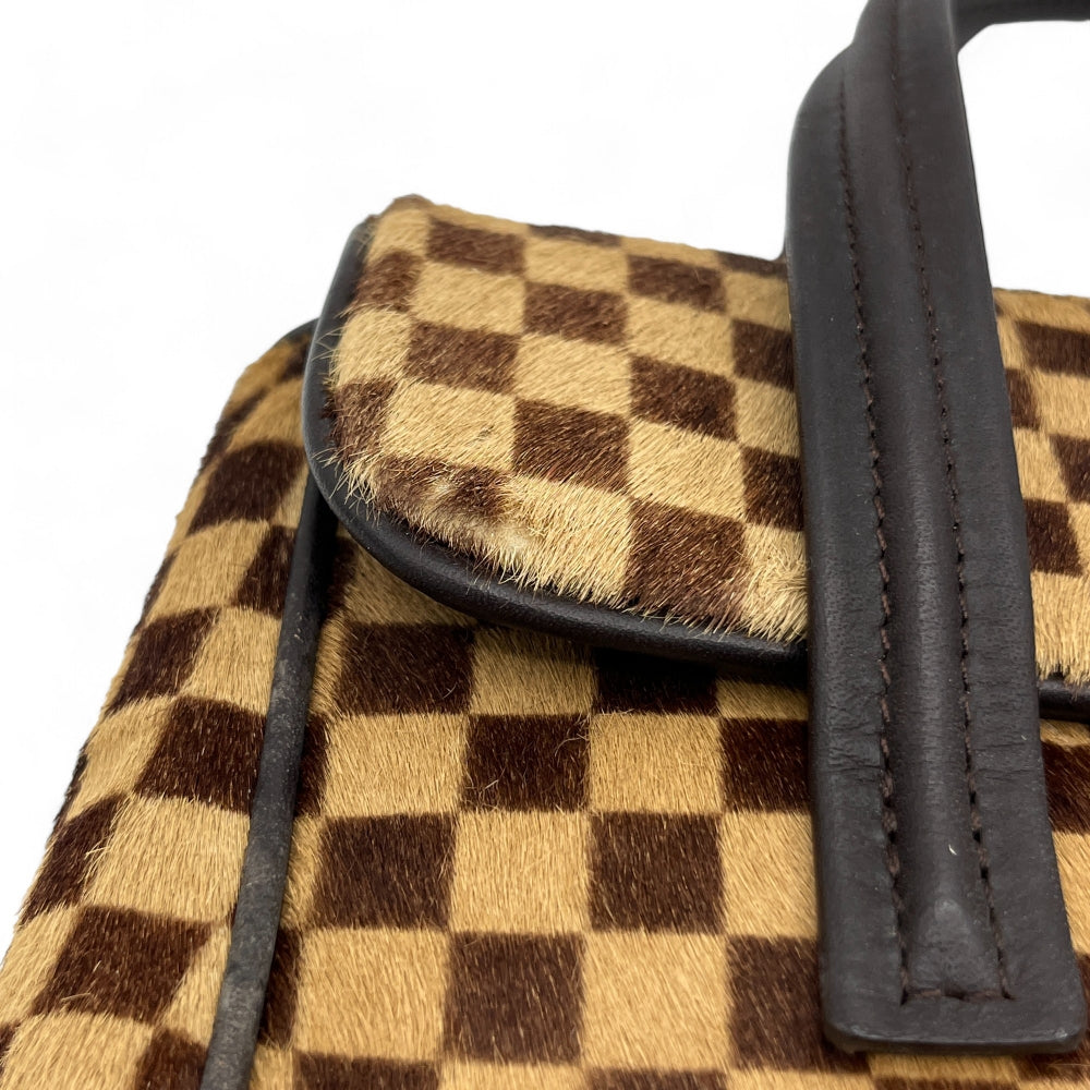 Louis Vuitton Handtasche Damier Sauvage Lionne braun