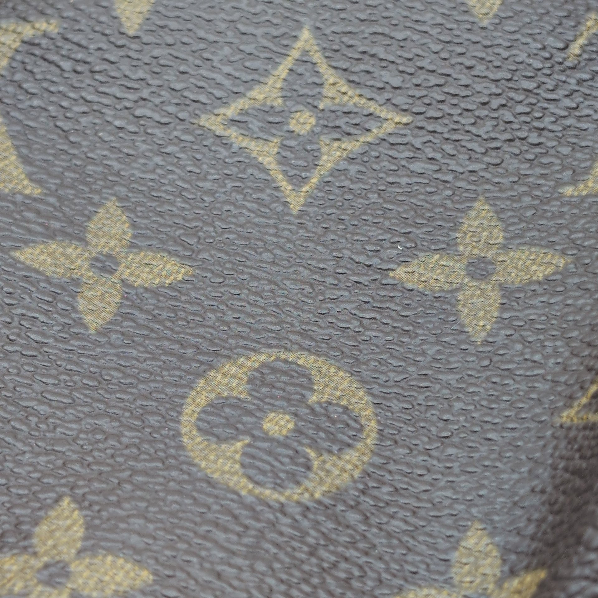 Louis Vuitton Handtasche Nano Speedy monogram braun