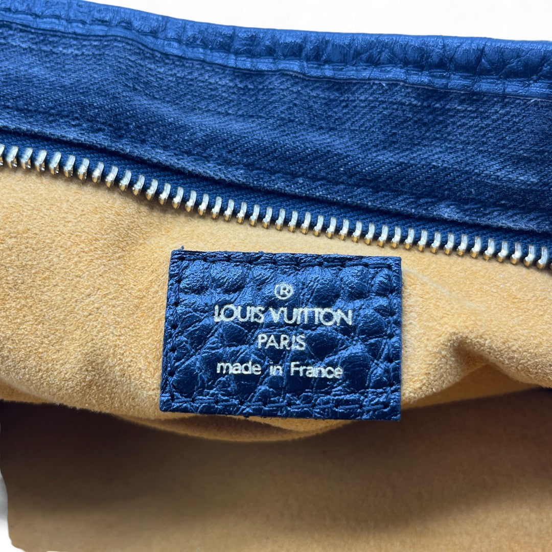 Louis Vuitton Handtasche Neo Cabby Denim mit Schultergurt schwarz