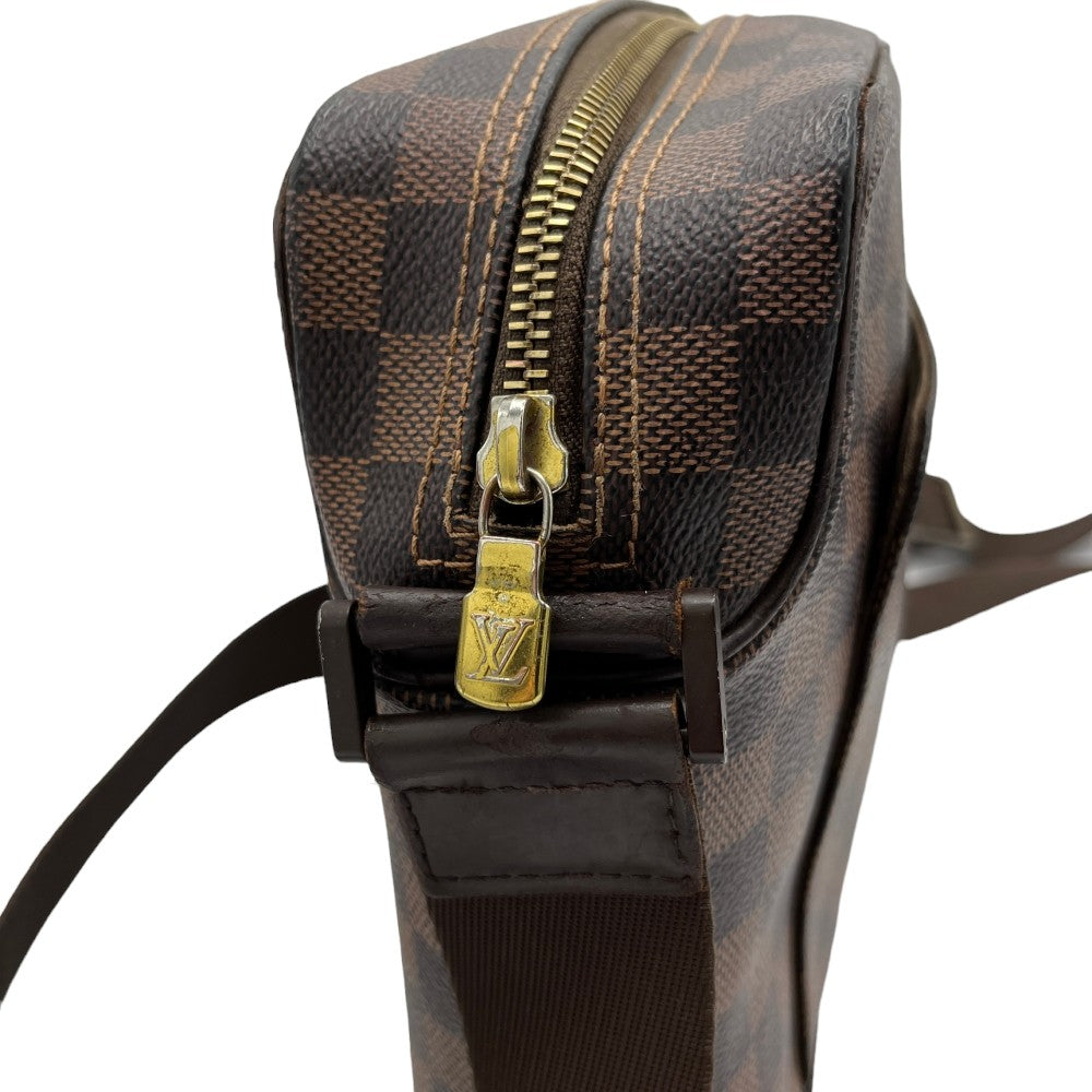 Louis Vuitton shoulder bag Olaf Damier Ebene brown