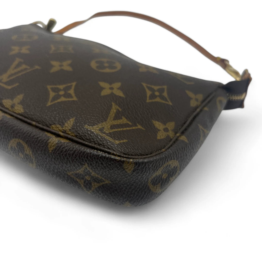 Louis Vuitton Pochette / shoulder bag brown monogram