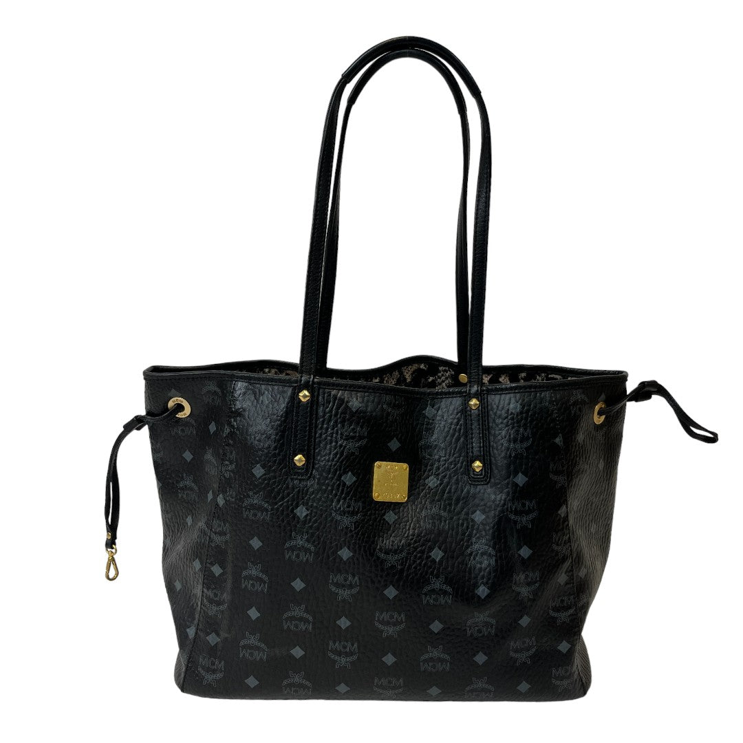 MCM Handtasche / Shopper Liz mit schwarzen Lederdetails visetos schwarz