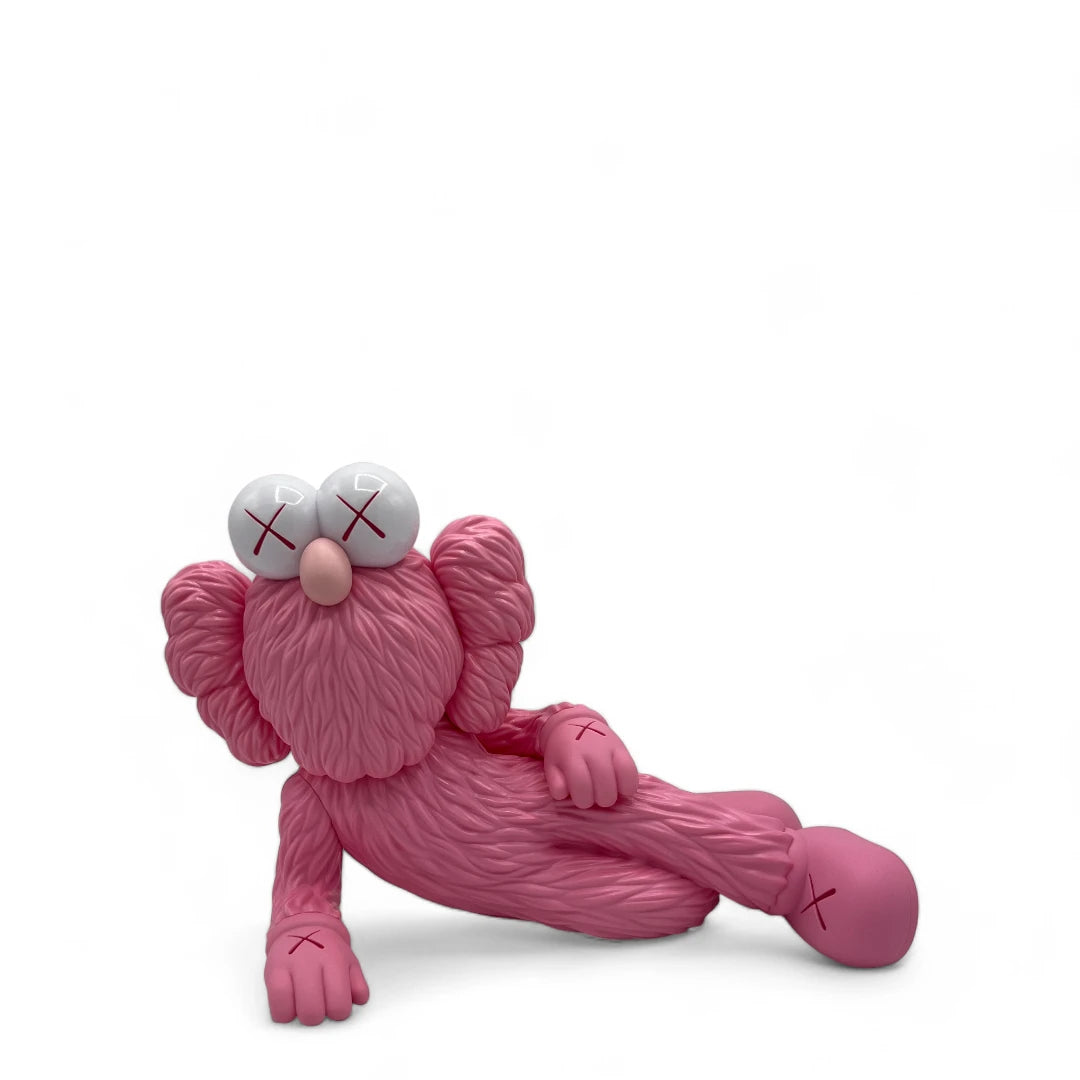 Medicom Kaws Puppe "Time Off" pink