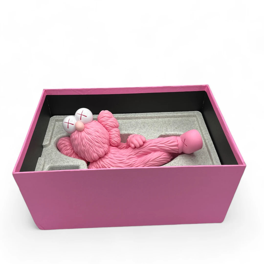 Medicom Kaws Puppe "Time Off" pink