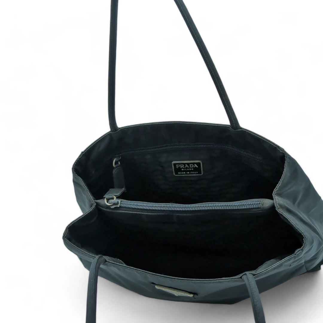 Prada Handtasche / Shopper aus Nylon schwarz