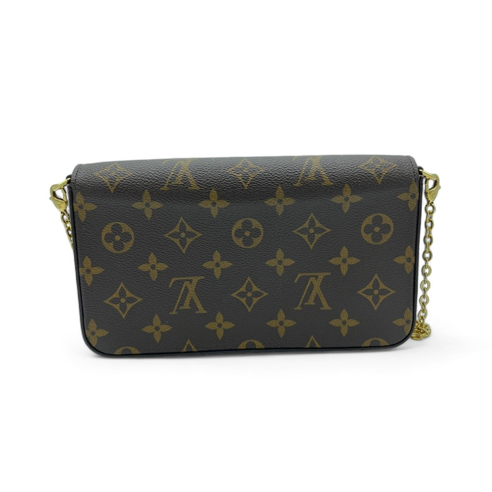 Louis Vuitton Umhängetasche / Pochette Felicie  monogram braun