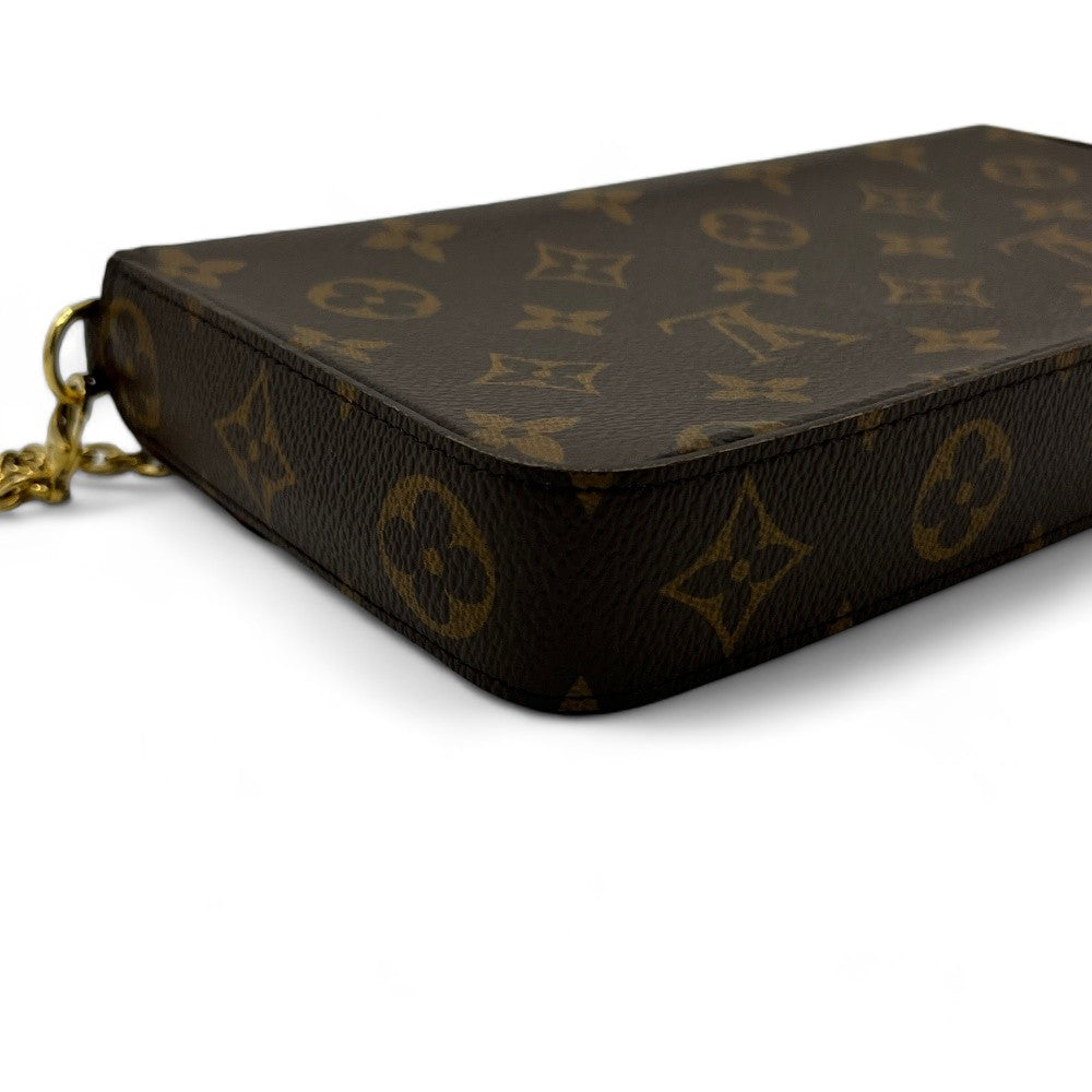 Louis Vuitton Umhängetasche / Pochette Felicie  monogram braun