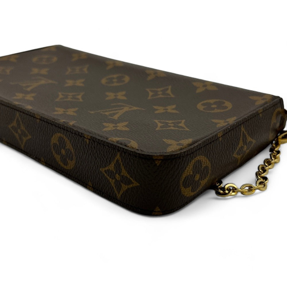 Louis Vuitton Umhängetasche / Pochette Felicie  monogram braun