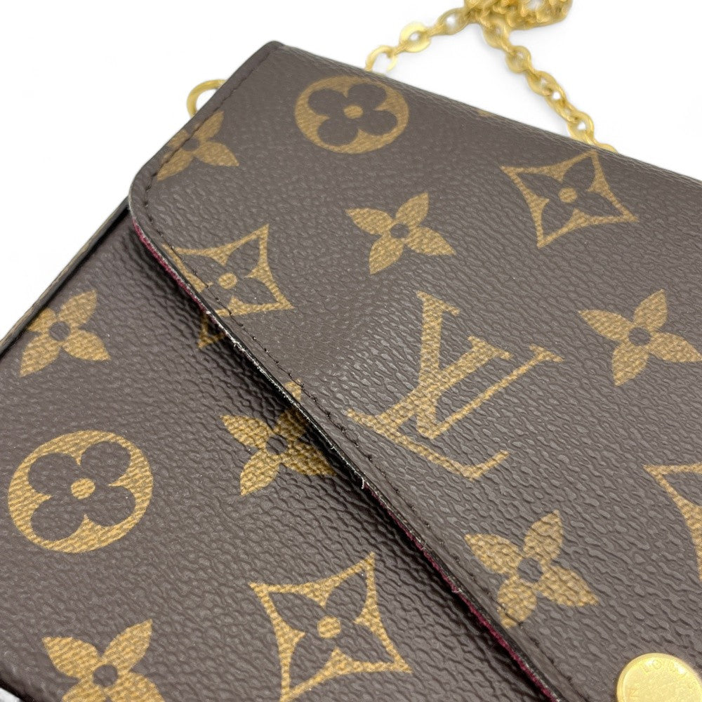 Louis Vuitton Umhängetasche / Pochette Felicie  monogram braun