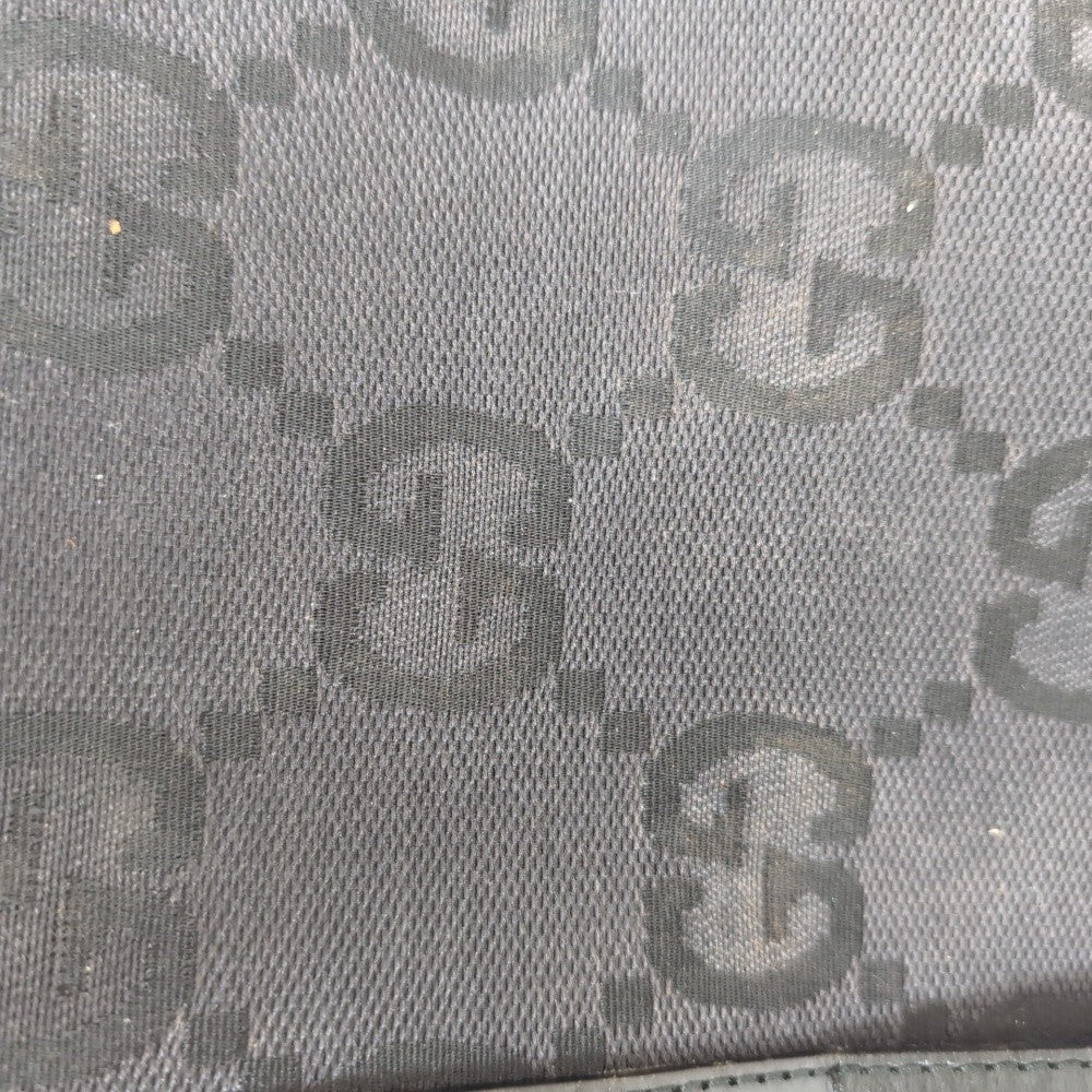 Gucci handbag Jackie monogram white with beige leather