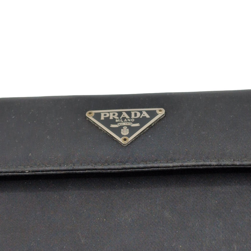 Prada purse made of black nylon