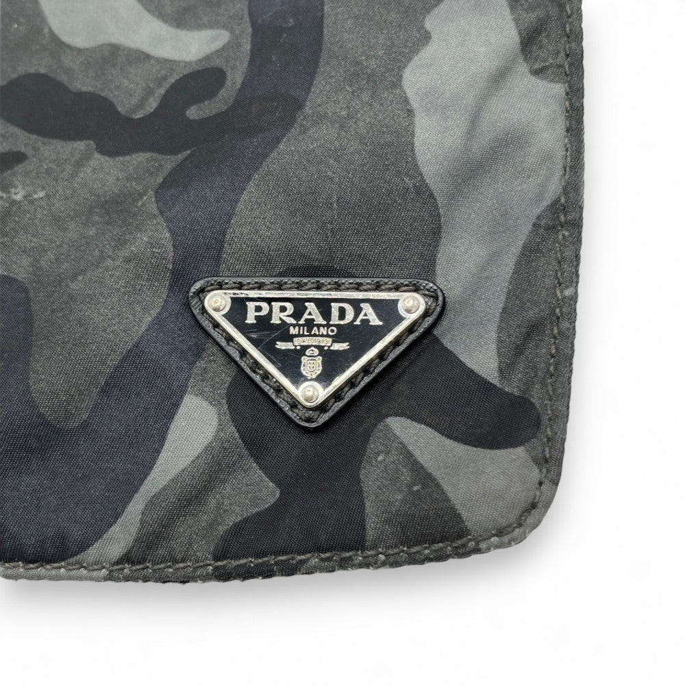 Prada shoulder bag / shoulder bag basic large camouflage green